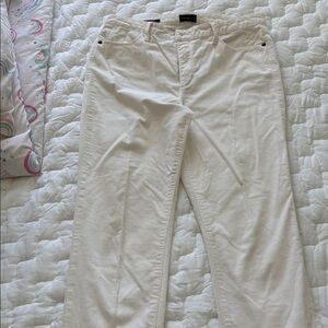 White Skinny Cords